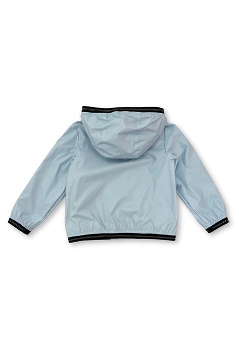 giacca a vento con cappuccio blauer. | Capispalla | BXC0142080E