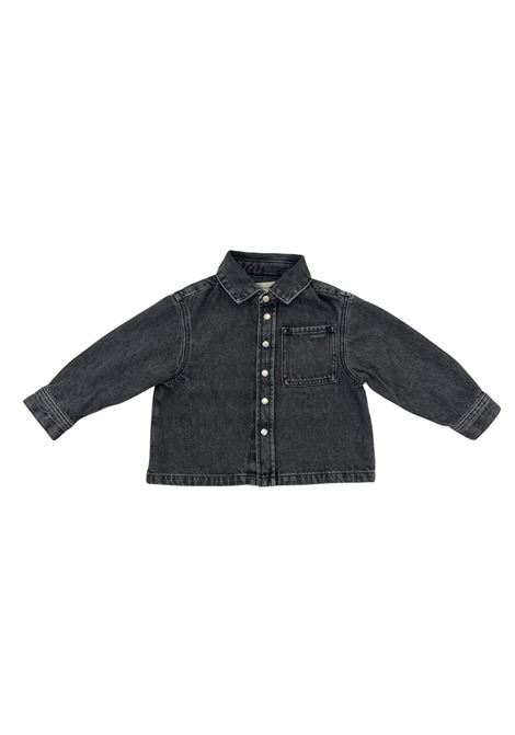 camicia in denim grigia calvin klein jeans | Camicie | IB02624JBLA