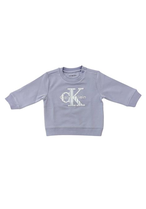 felpa con logo calvin klein jeans | Felpe | IN00346CSO