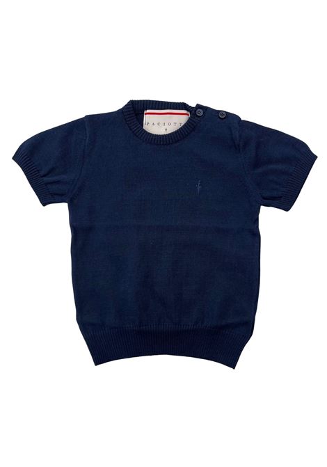 t-shirt in filo cesare paciotti | T-shirt | MGP6150BBLU
