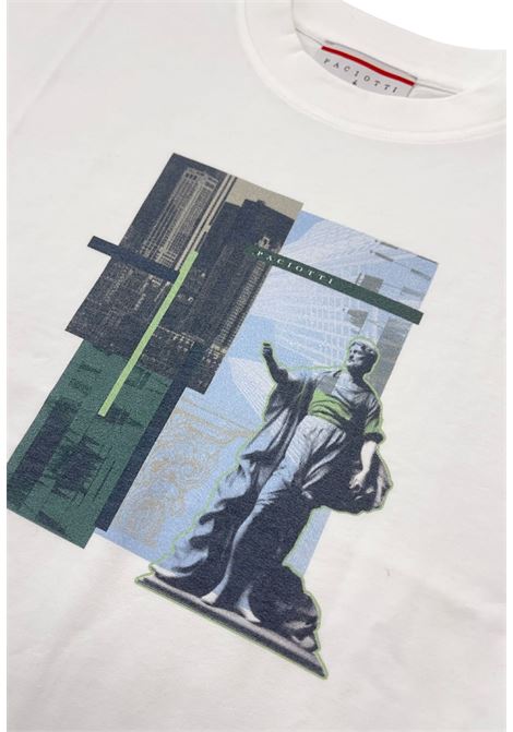 t-shirt con stampa cesare paciotti | T-shirt | TSP6164JBI