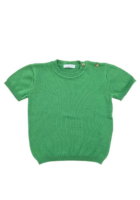 t-shirt girocollo in filo coconnè | T-shirt | 2626VERDE