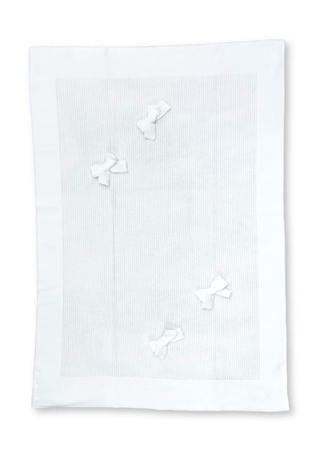 coperta in filo di cotone coconnè | Coperte | 3021BIANCO
