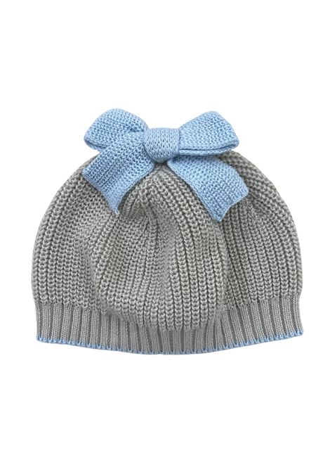 cappello con fiocco coconnè | Cappelli | 3022BISCOTTOCIELO