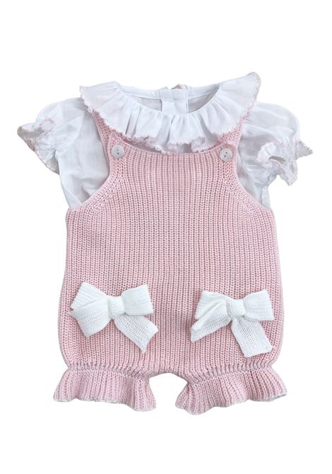 pagliaccetto con camicia coconnè | Tutine | 3023ROSA