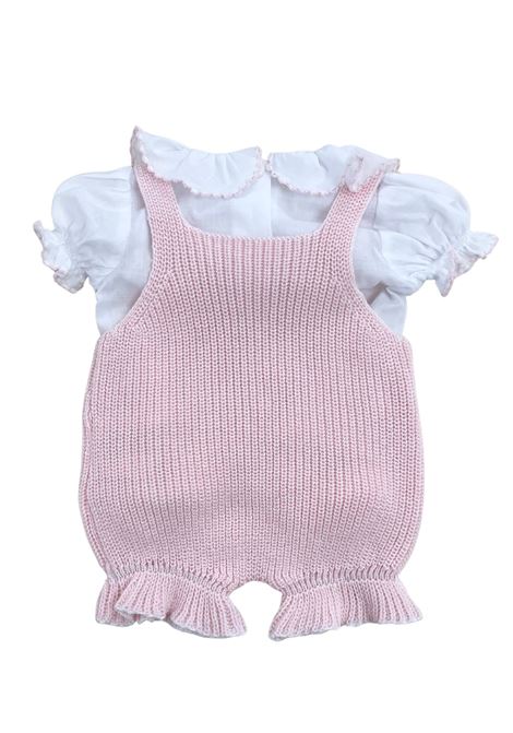 pagliaccetto con camicia coconnè | Tutine | 3023ROSA