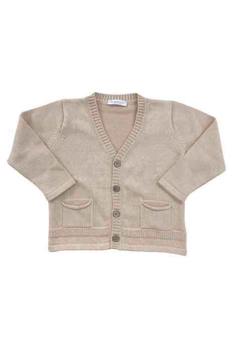 cardigan in filo con bottoni coconnè | Maglieria | 3046BISCOTTO