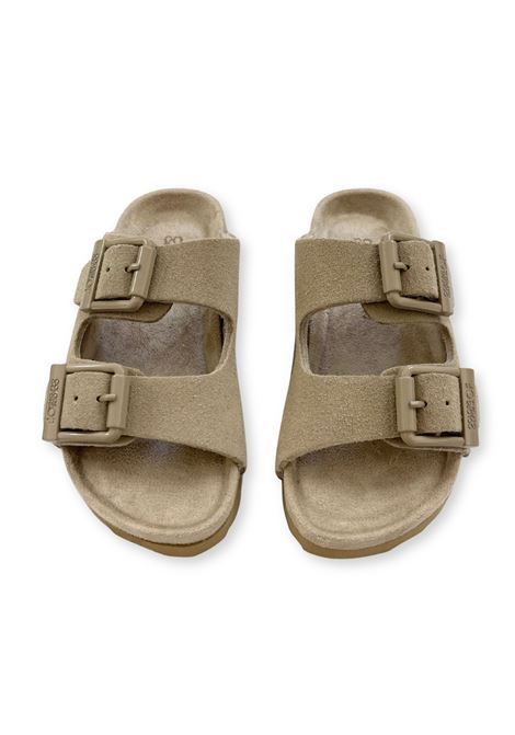 sandalo in pelle scamosciata colors of california | Sandali | 3208NMUD