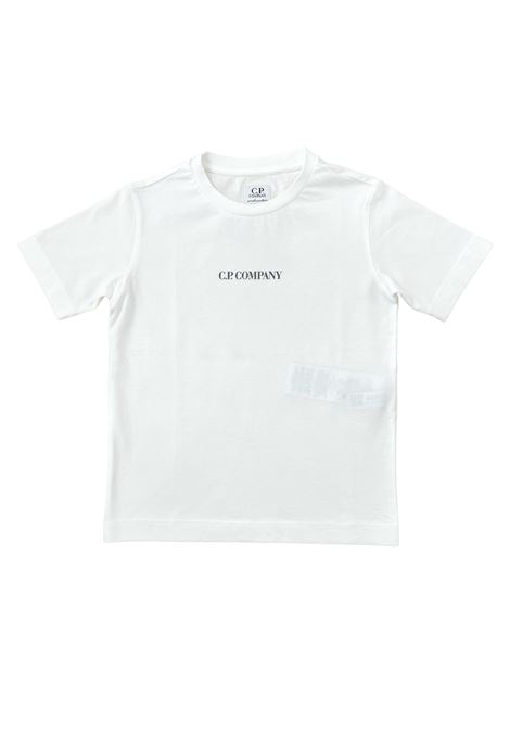 t-shirt basic con logo cp company | T-shirt | CUM00U10135