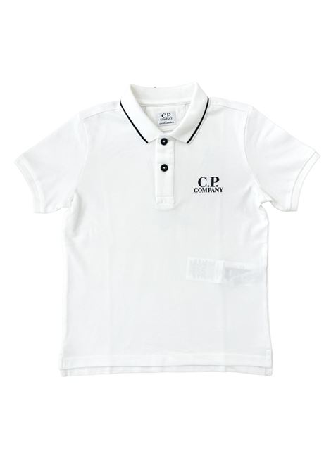 Polo in cotone con logo cp company | T-shirt | CUMZ00Z10135