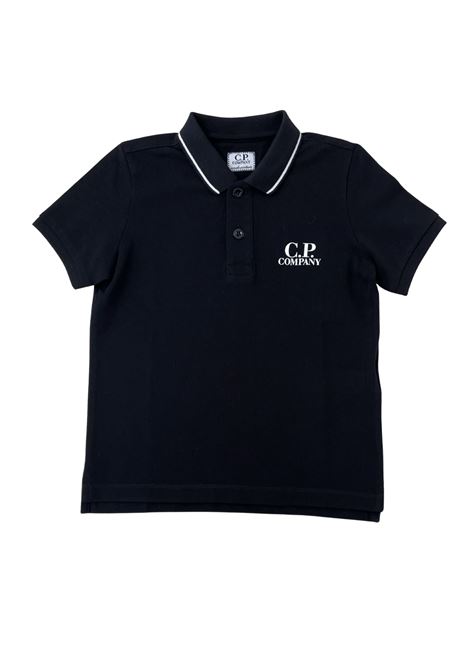 Polo in cotone con logo cp company | T-shirt | CUMZ00Z60100