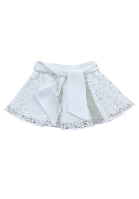 gonna in pizzo bianca elsy | Gonna & Shorts | GIANNA002