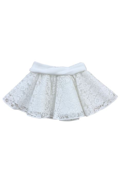 gonna in pizzo bianca elsy | Gonna & Shorts | GIANNA002
