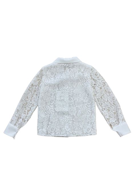 camicia in pizzo bianca elsy | Camicie & Top | RAFFAELLA002