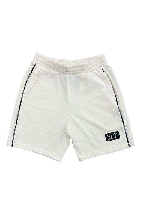 bermuda in cotone sportivo emporio armani | Pantaloni | 7B000254U0004