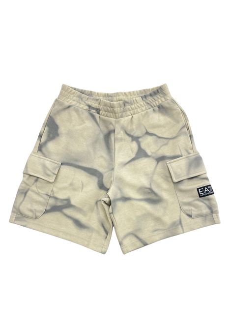 bermuda con tasconi fantasia emporio armani | Pantaloni | 7B000285U1088