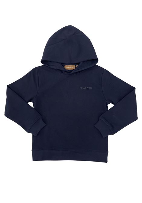 felpa con cappuccio follow me kids | Felpe | FM1002FEC33