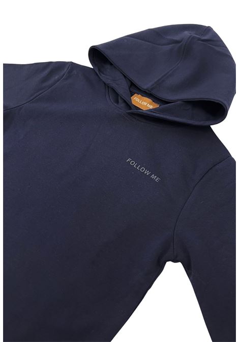 felpa con cappuccio follow me kids | Felpe | FM1002FEC33