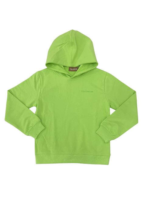 felpa con cappuccio follow me kids | Felpe | FM1002FEV35