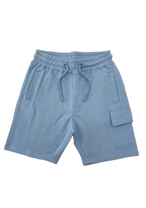 bermuda con tascone follow me kids | Pantaloni | FM1005BEB32