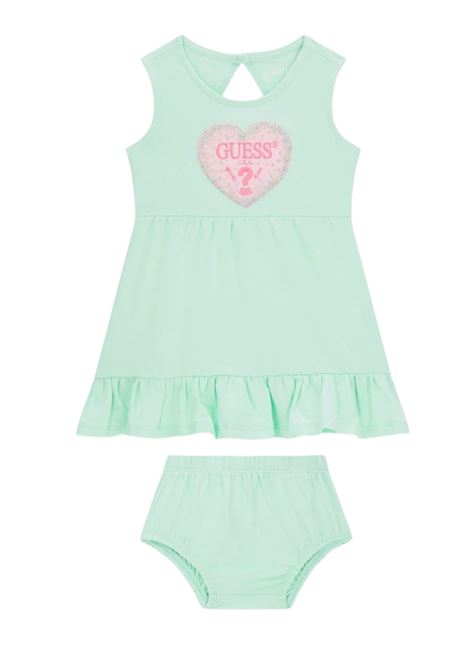 abito in cotone con culotte GUESS kids | Abiti & Tute | A6GK07K6YW4G7FK