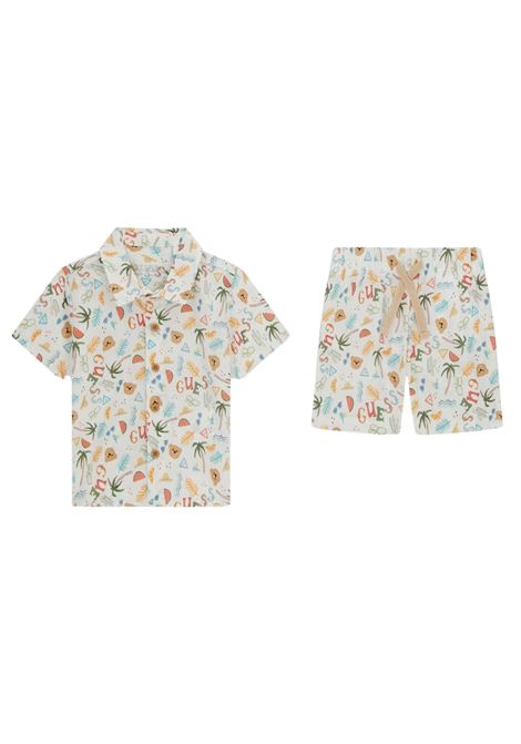 completo camicia e bermuda GUESS kids | Completi | I6GG09WO730PMEE