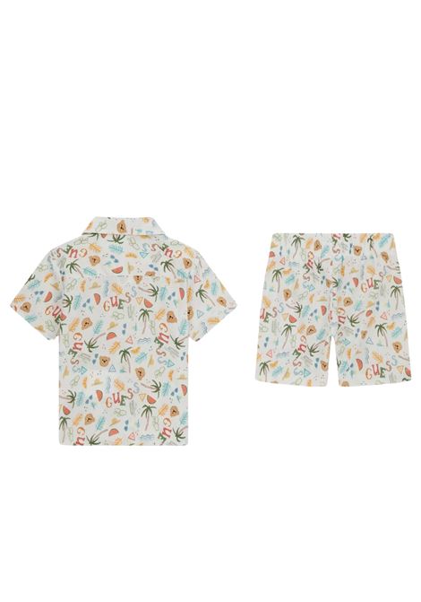 completo camicia e bermuda GUESS kids | Completi | I6GG09WO730PMEE