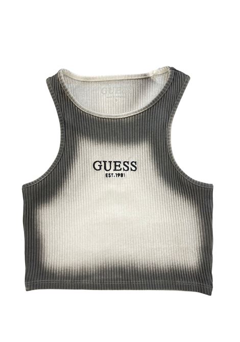 top con logo GUESS kids | T-shirt | J6GI22KCSK4JBLK