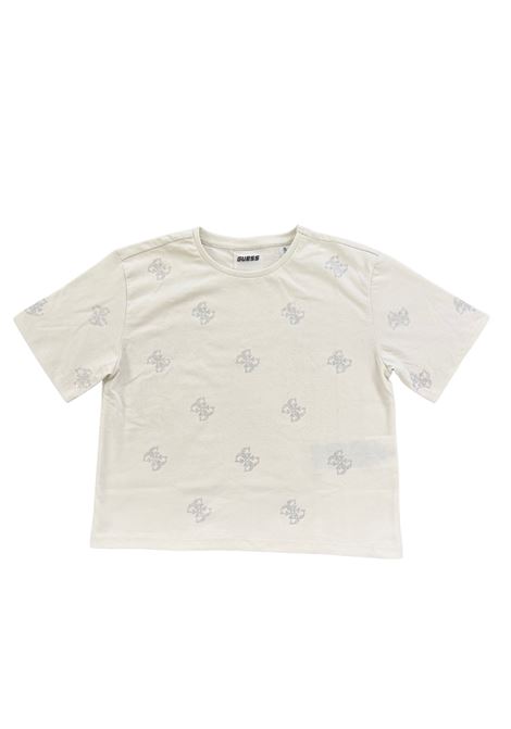 t-shirt logata strass GUESS kids | T-shirt | J6GI35I3Z14G056