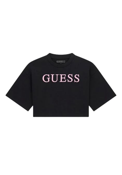 t-shirt con logo GUESS kids | T-shirt | J6RI11KCNQ4JBLK