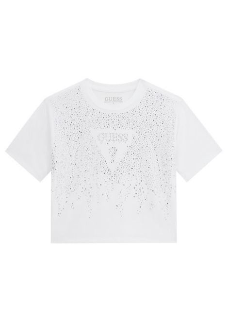 t-shirt con strass GUESS kids | T-shirt | J6RI37K6YW4G011