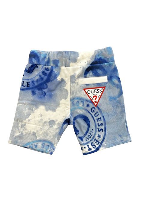short in cotone fantasia GUESS kids | Pantaloni e Bermuda | N6GD00KA6R4P7WF