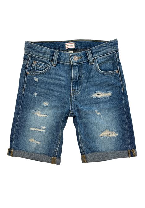 short in denim GUESS kids | Pantaloni e Bermuda | N6GD06D41E0CBAY