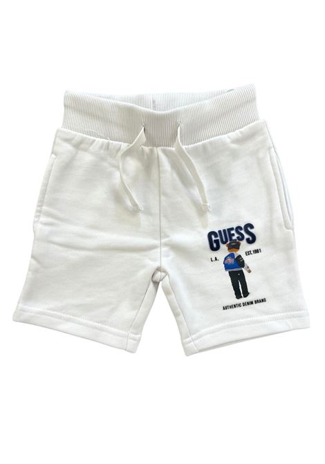 short in cotone con stampa GUESS kids | Pantaloni e Bermuda | N6RD02KAD74G011