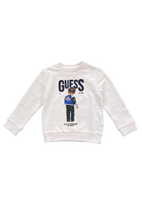 felpa girocollo con stampa GUESS kids | Felpe | N6RQ03KAD74G011