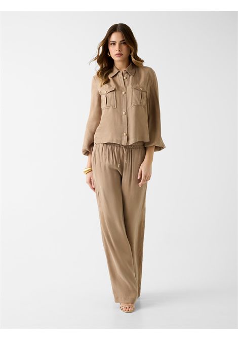 Camicia beige GUESS | Pantaloni & Jeans | W6GB07W1781G1DQ