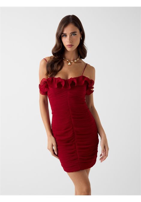 Abito corto GUESS | Abiti & Tute | W6RK80WI342G524