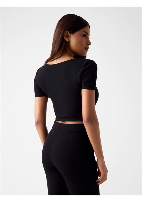 Top nero GUESS | Camicie & Top | W6RP08KCBO2JBLK