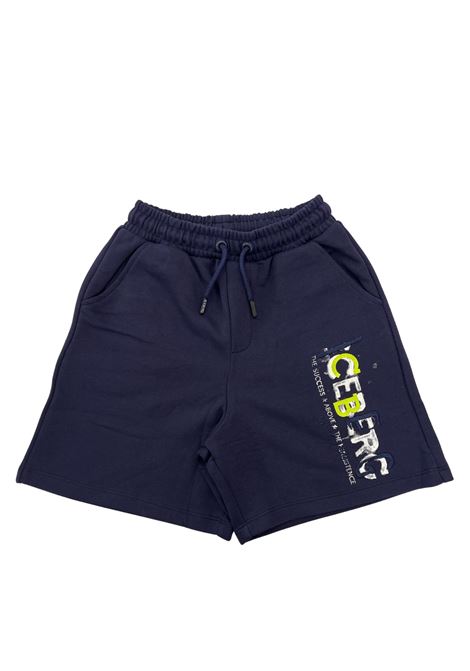 bermuda sportivo iceberg | Pantaloni | BFICE6105JBLU