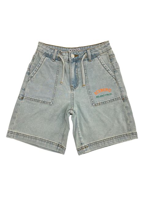 bermuda carpenter iceberg | Pantaloni | BTICE6101JCIELO