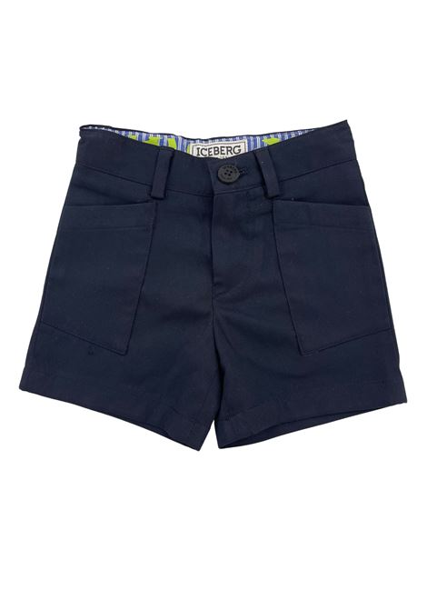 bermuda blu iceberg | Pantaloni & Jeans | BTICE6105BBLU