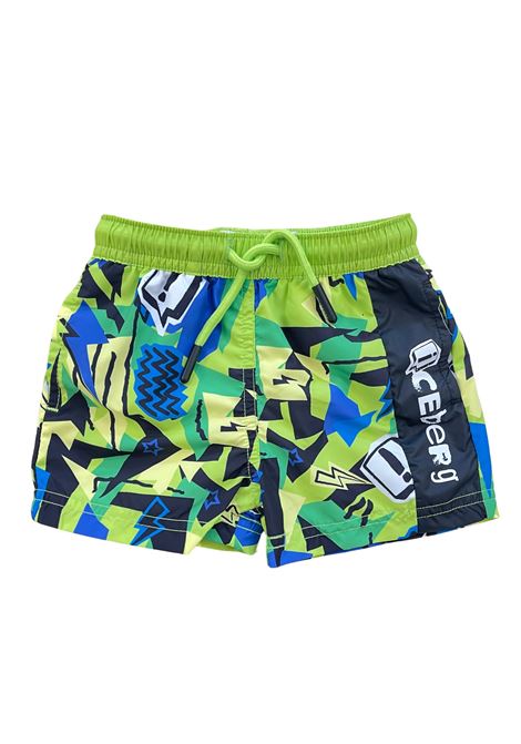 costume pantaloncino iceberg | Costumi | BXICE6102BLIME