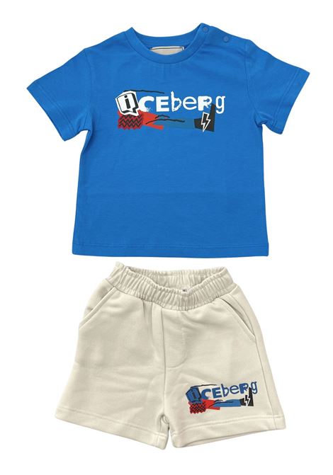 completo t-shirt e short iceberg | Completi | CMBICE6103BAZZ