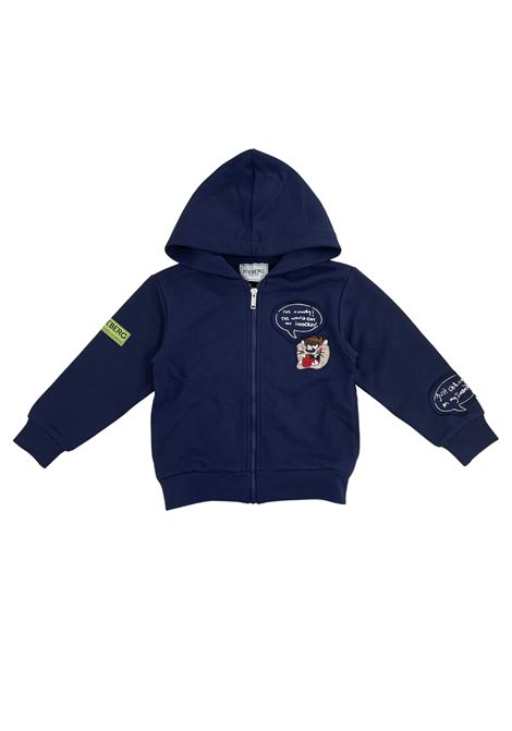 felpa con cappuccio iceberg | Felpe | MFICE6106JBLU