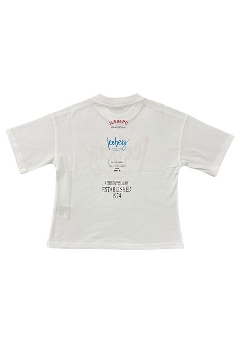 t-shirt con stampe iceberg | T-shirt | TSICE6121JBI