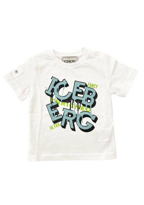 t-shirt con stampa iceberg | T-shirt | TSICE6122BBI