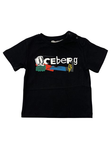 t-shirt con stampa iceberg | T-shirt | TSICE6126BNE