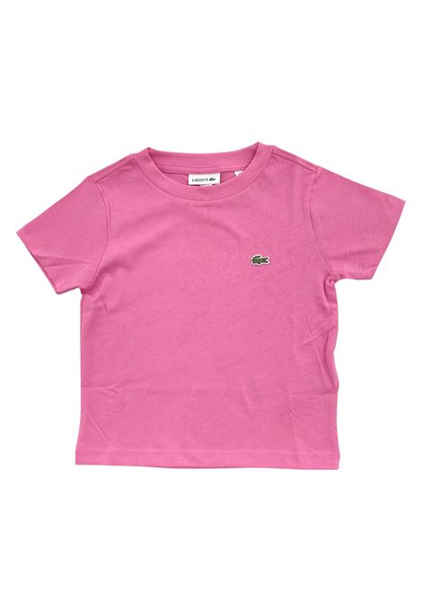 t-shirt basic con logo lacoste | T-shirt | 847025GLH