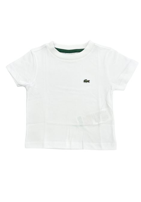 t-shirt basic con logo lacoste | T-shirt | 847025W8L