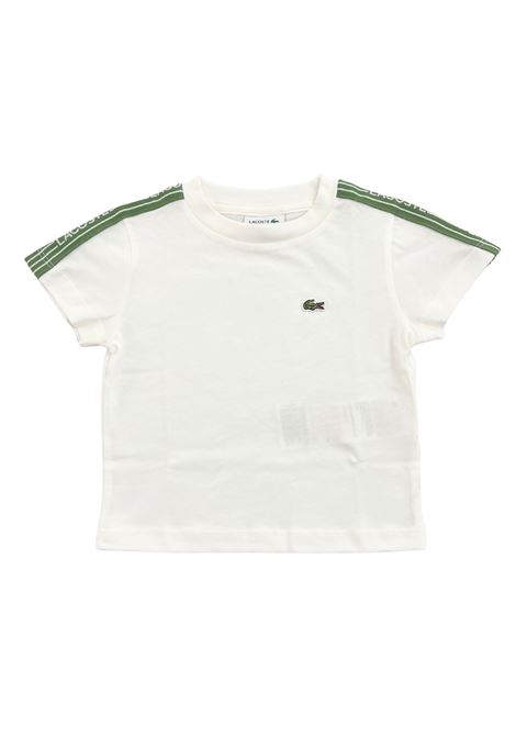 t-shirt con bande logate lacoste | T-shirt | 84757570V